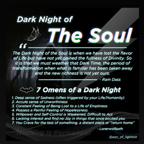 the dark night of the soul PDF